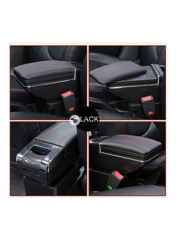 Generic Armrest Box Storage Organizer For KIA K2 (2015, 2017)
