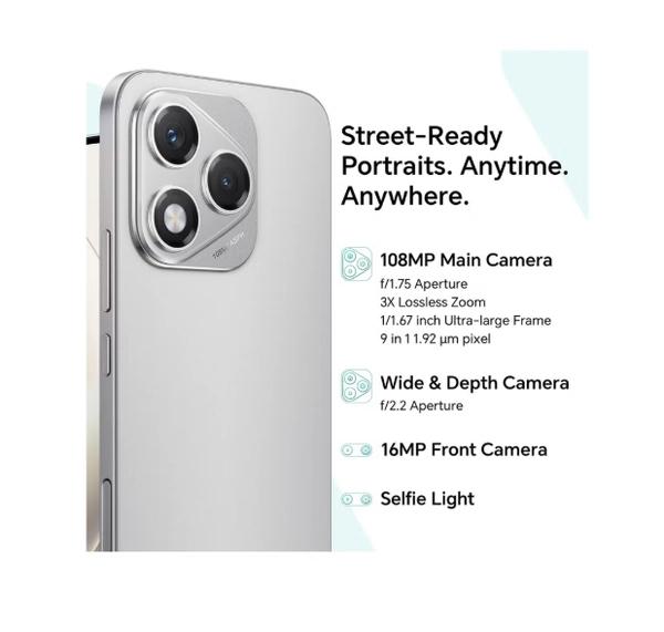 Honor 400 LITE Dual SIM Velvet Grey 8GB RAM 256GB 5G