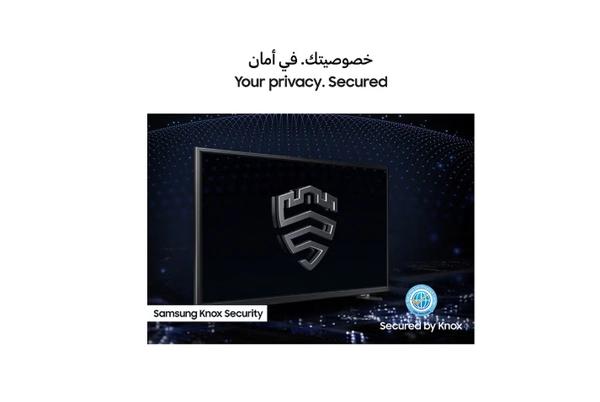 Samsung 65 Inch Crystal UHD TV, U8000F, 4K, Crystal Processor 4K, MetalStream Design, Knox Security, Endless Free Content, Smart TV, UA65U8000FUXZN (2025 - UAE Version) U8000F BLACK