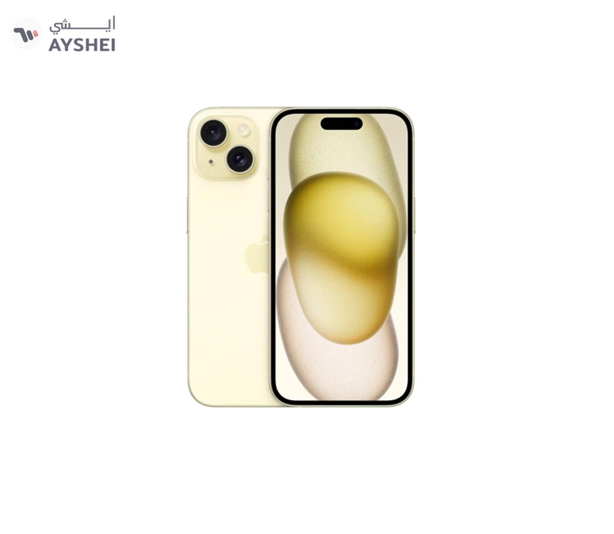 Apple iPhone 15 128GB Yellow 5G With FaceTime - International-0-landscape