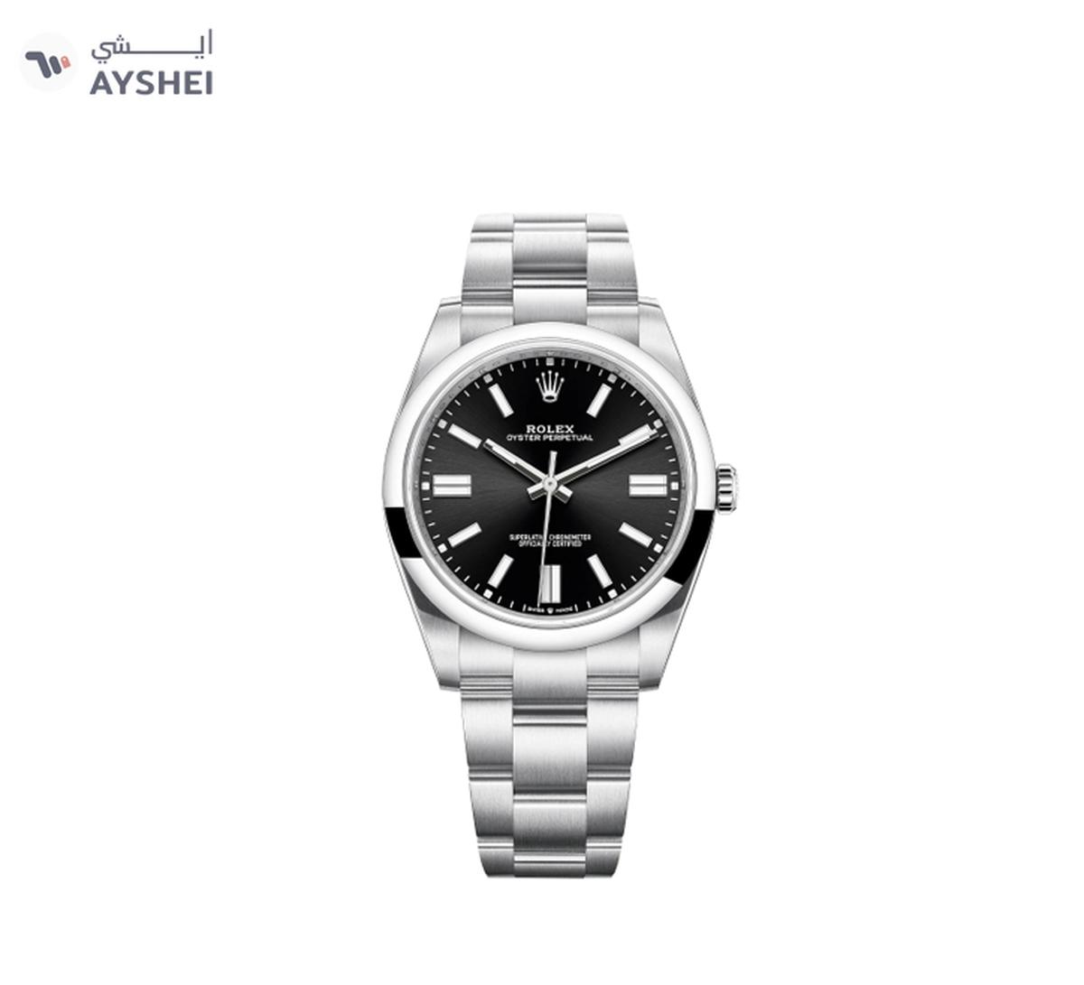 Rolex Oyster Perpetual 41mm Black Dial-0-landscape