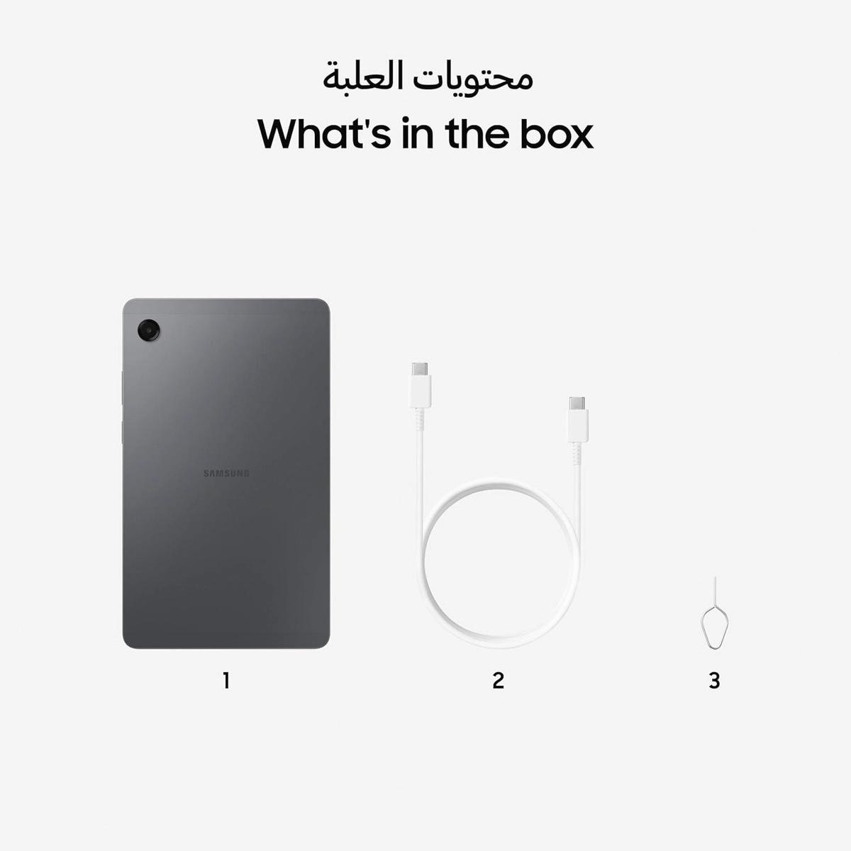 Samsung Galaxy Tab A11, Wifi, Android Tablet, Gray, 4GB RAM, 64GB Storage-4-4