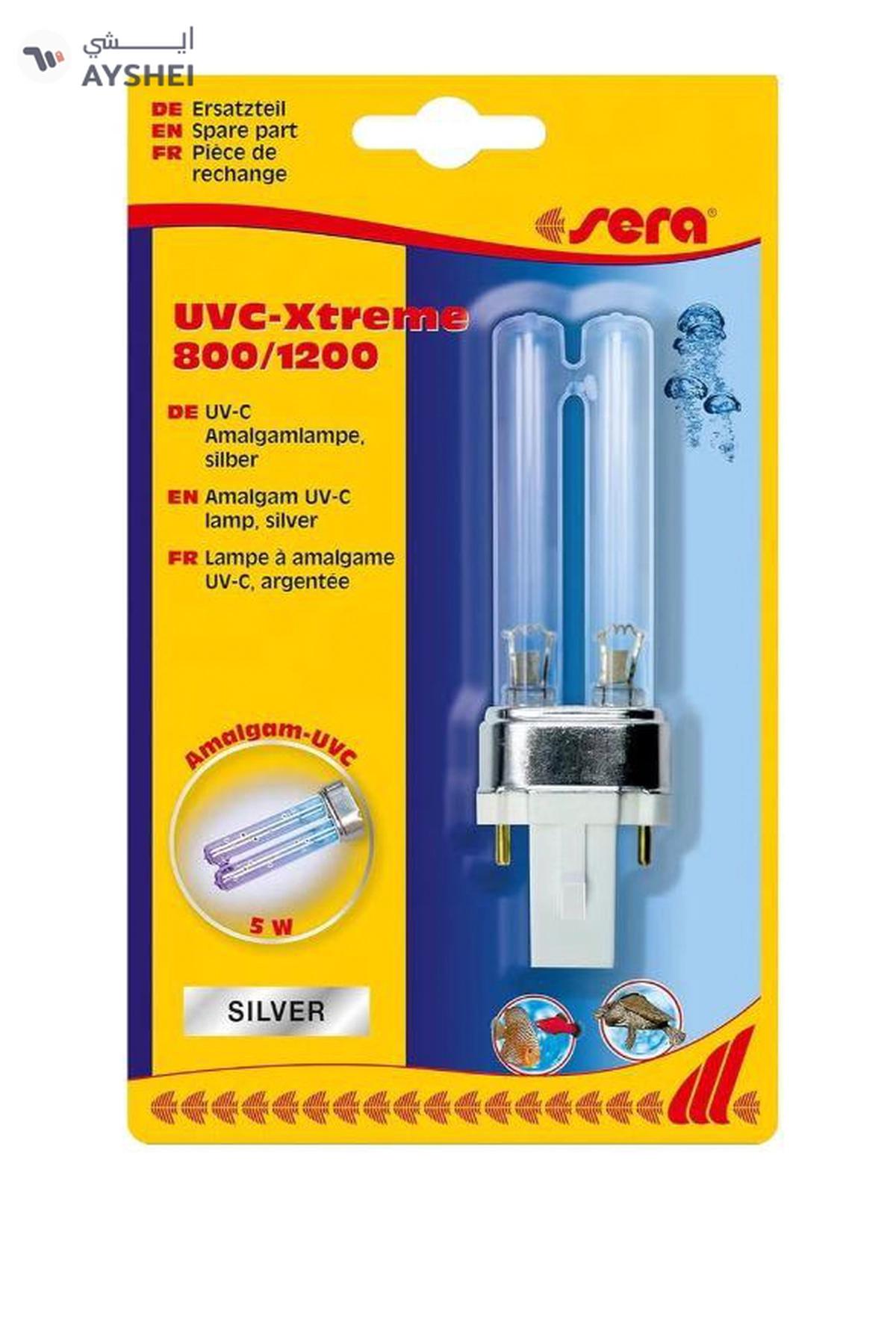 Sera 32202 UV-C Amalgam Lamp 5 W for Sera UVC-Xtreme External Filter 800, 1200-0-portrait