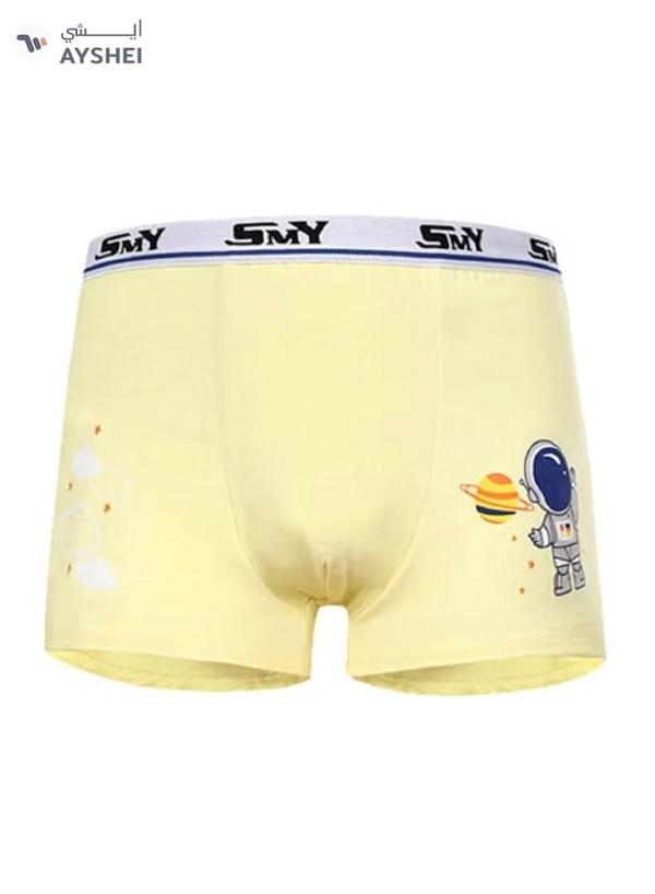 babyqlo 4 Pack Little Spaceman Printed Boxer Multicolour