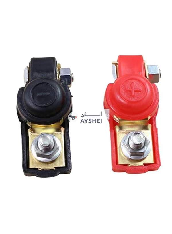 Generic 2-Piece Negative Positive Auto Car Boat Battery Terminal Clamp Clips