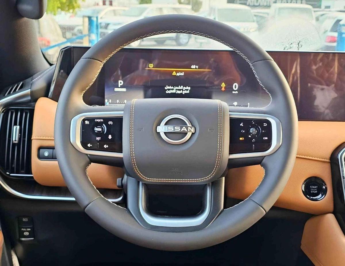 Nissan Patrol SE PLATINUM / 3.8L V6 / PWR SEATS WITH 360* CAMERA / HEADUP DISPLAY / FULL OPTION (CODE # SE PLATINU-12-12