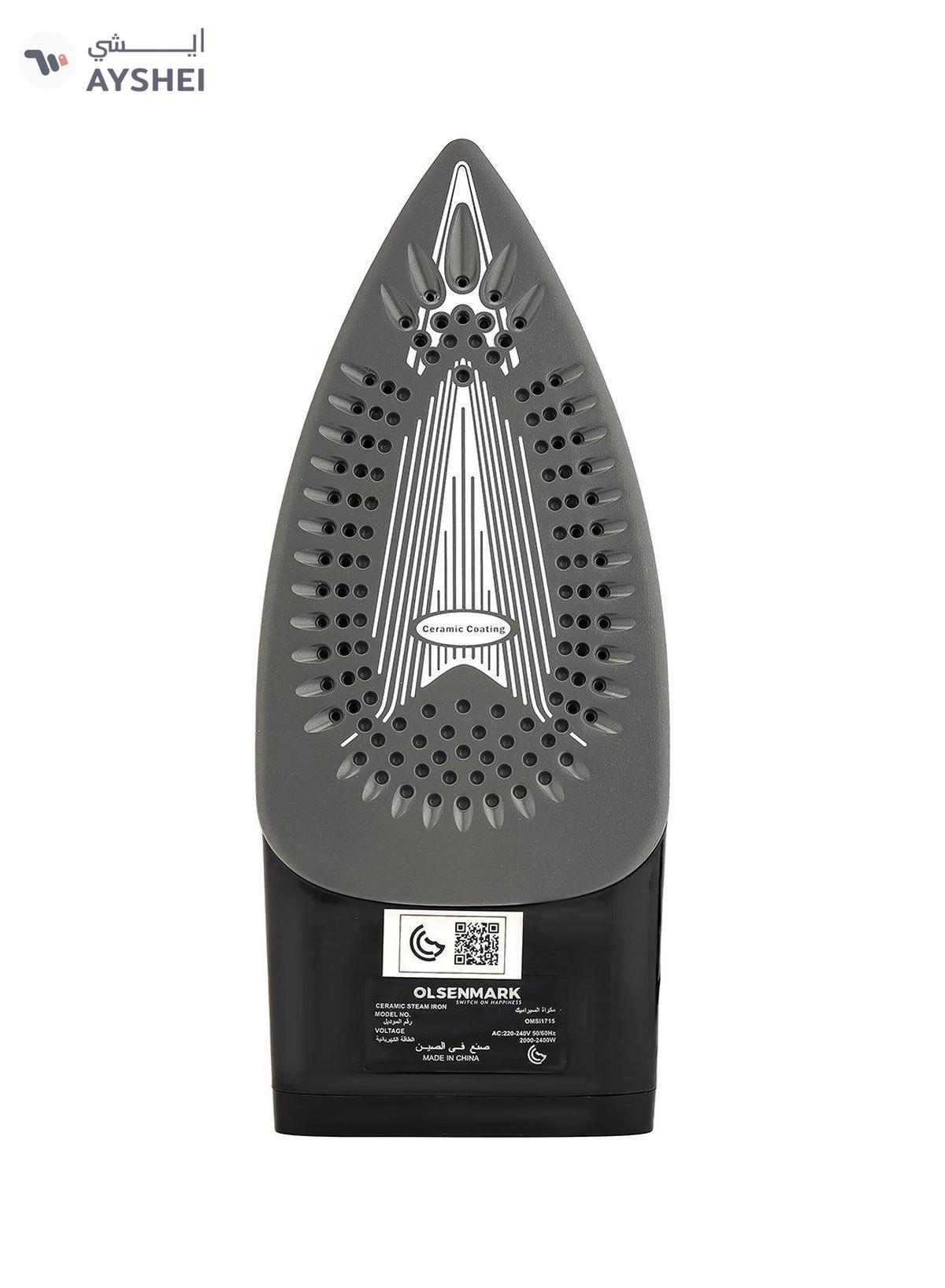 Olsenmark Steam Iron 2400 W OMSI1715 Purple/Black-5-5