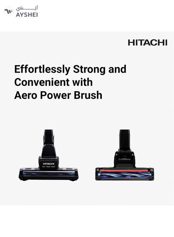 HITACHI Drum Vacuum Cleaner 2100 Watts, 18L Tank Dust Capacity, Aero Power Brush to Clean Efficiently, Metal Pipe, Dusting Brush & Crevice Nozzle, Washable Filter, Best for Home & Office 18 L 2100 W CV955NBLGCM Blue/Purple