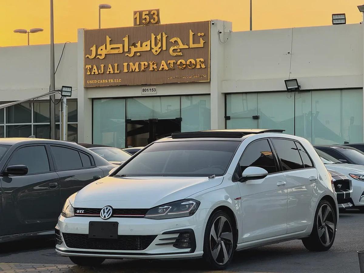 جولف GTI موديل 2019 خليجى بانوراما قل اوبشن صبغ الوكاله مفتاحين الوكاله-2-2