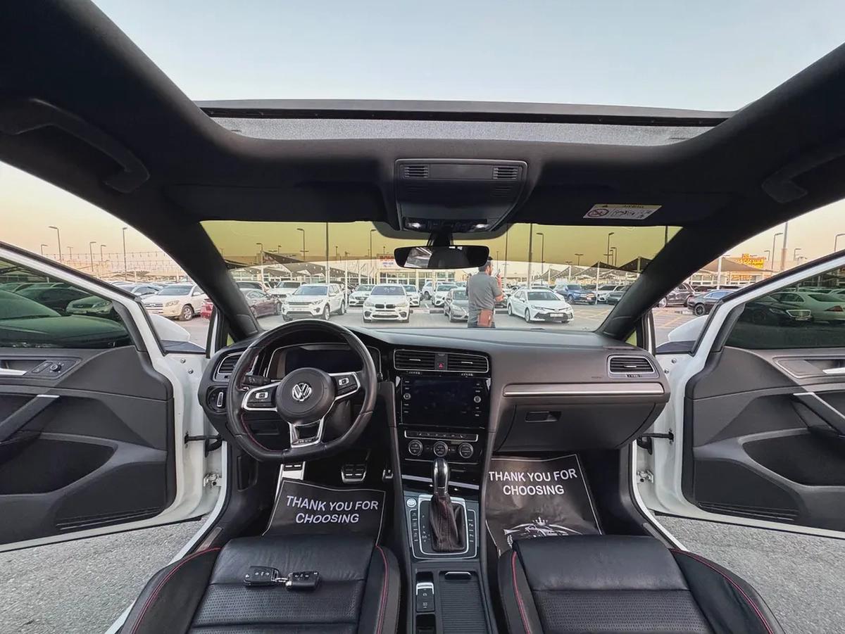 جولف GTI موديل 2019 خليجى بانوراما قل اوبشن صبغ الوكاله مفتاحين الوكاله-9-9