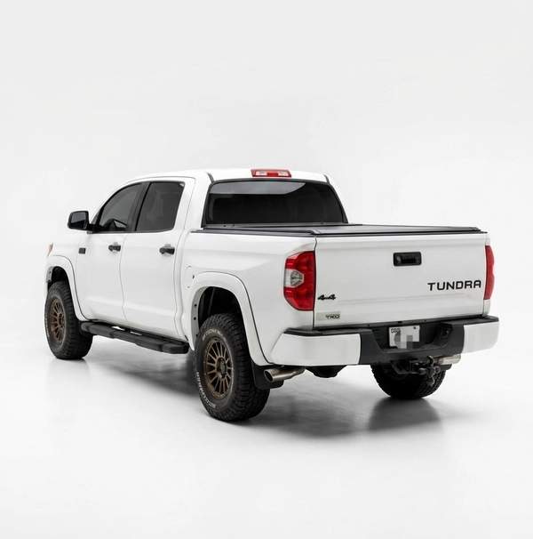 White Toyota Tundra 4x4 Pickup Truck