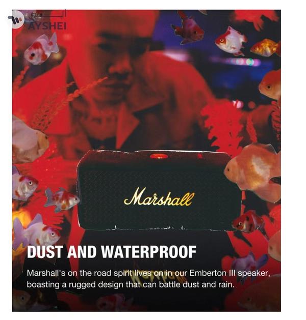 Marshall Emberton III Portable Bluetooth Speaker