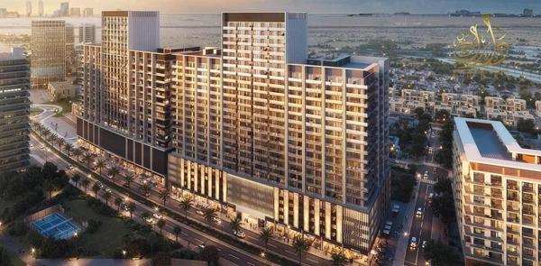 Furnished 1BR Apartment | Binghatti Ruby JVC | City & Pool Views