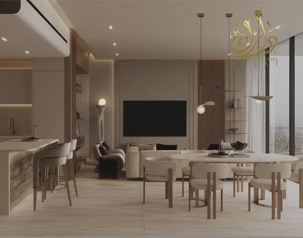 Furnished 1BR Apartment | Binghatti Ruby JVC | City & Pool Views-5-5