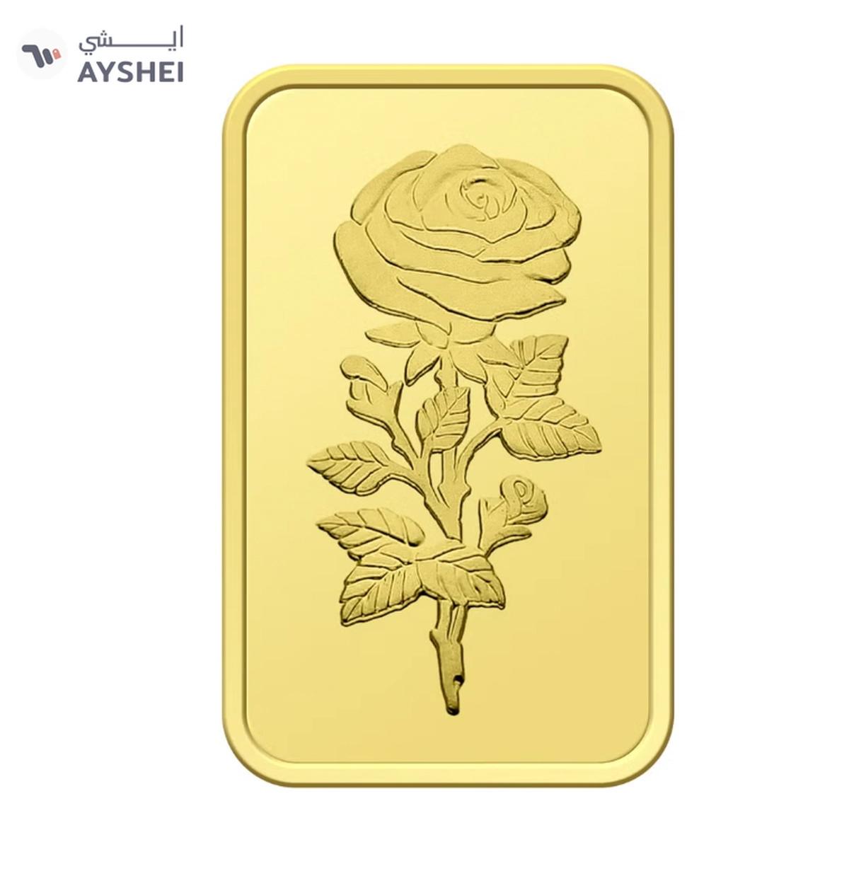 Dubai 1g Pure 999.9 Fine Gold Bar 24KT-1-1