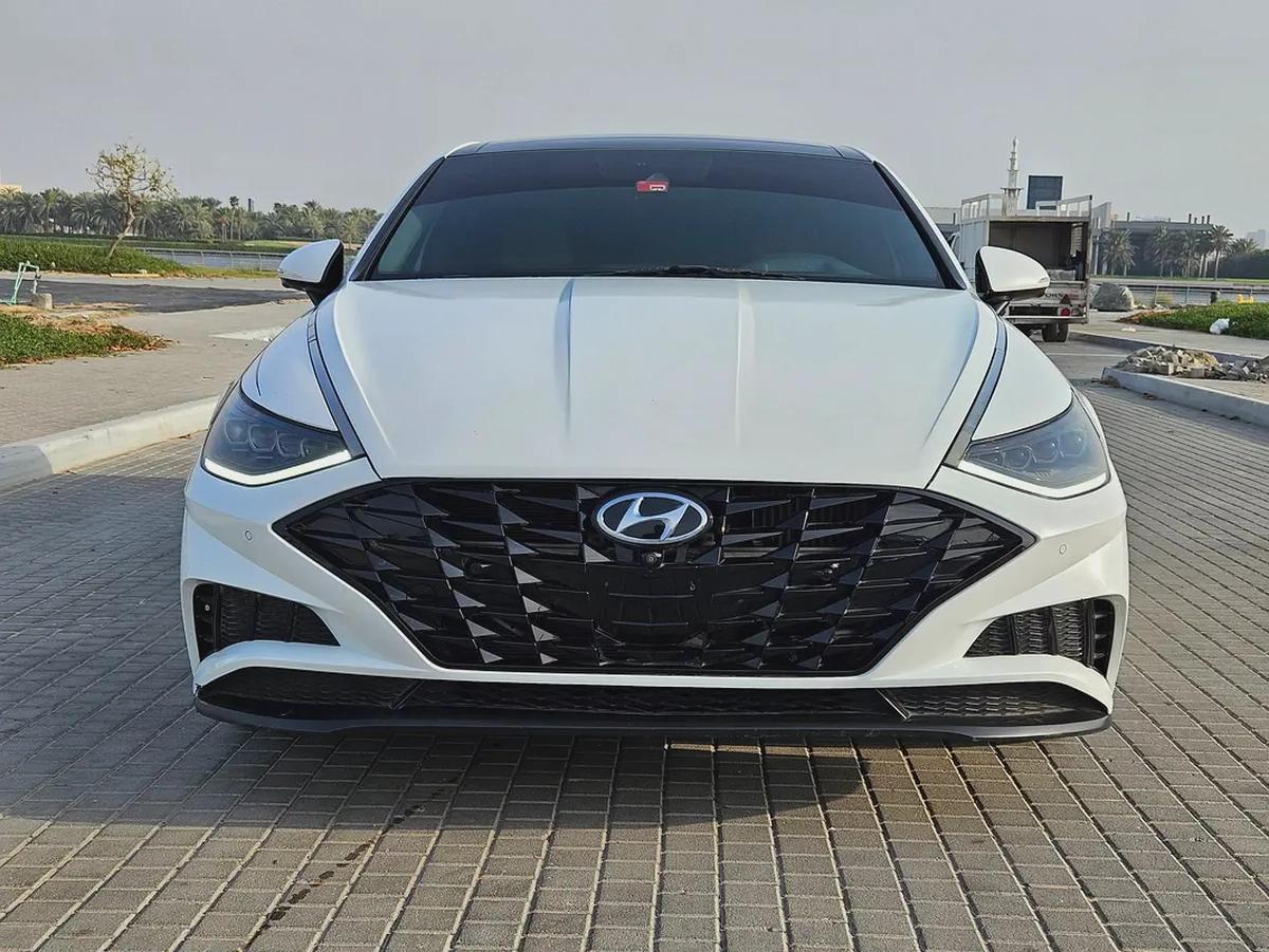 Hyundai Sonata 2021 US Specs Clean Car Full Option Top Luxury 1.6 Turbo Premium Condition-1-1