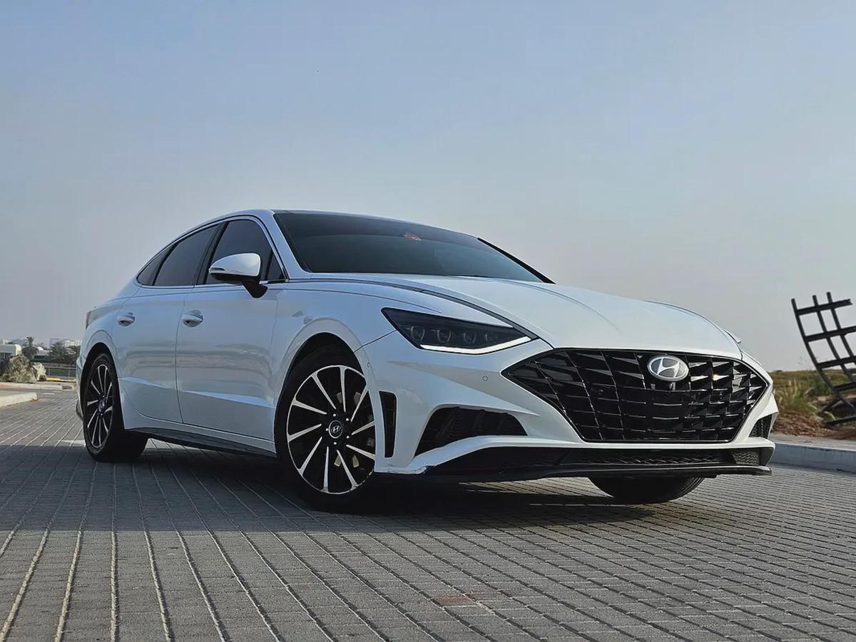 Hyundai Sonata 2021 US Specs Clean Car Full Option Top Luxury 1.6 Turbo Premium Condition-3-3
