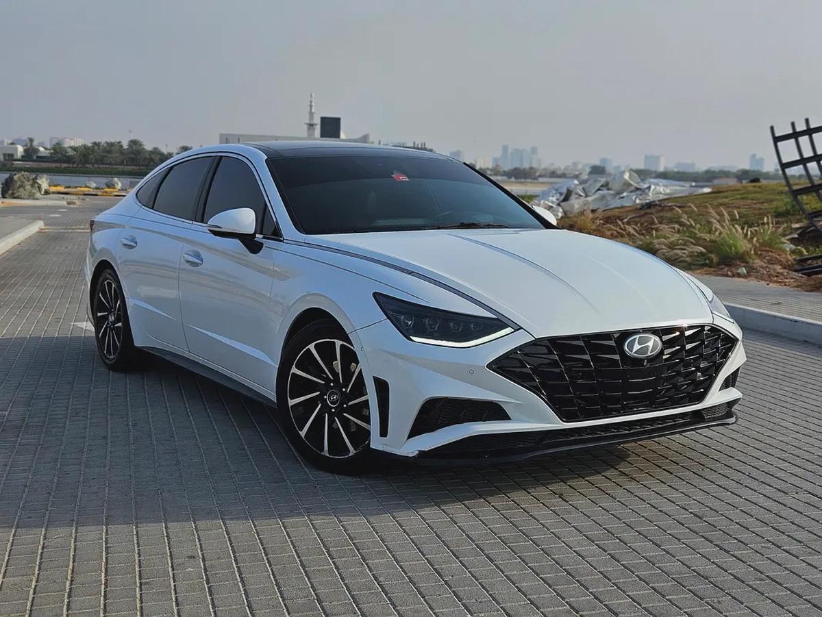 Hyundai Sonata 2021 US Specs Clean Car Full Option Top Luxury 1.6 Turbo Premium Condition-4-4