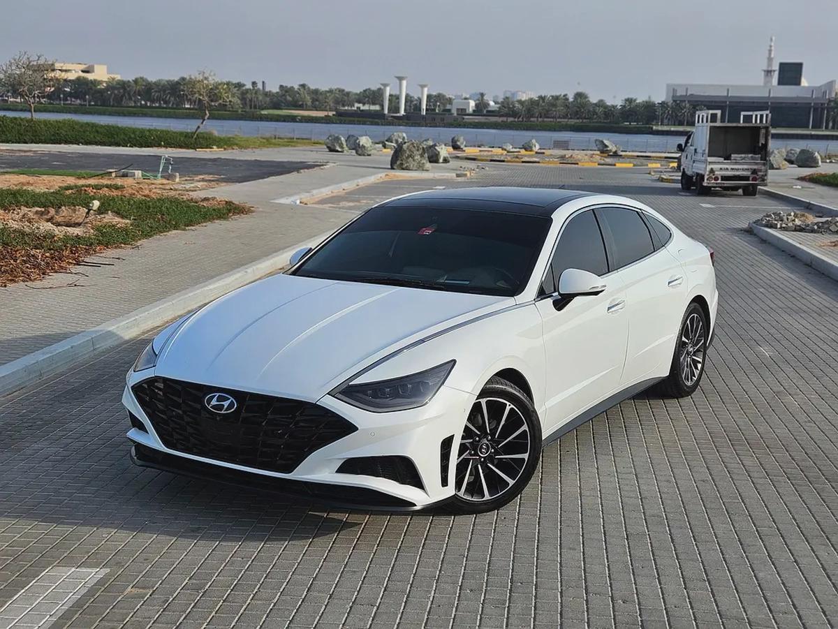 Hyundai Sonata 2021 US Specs Clean Car Full Option Top Luxury 1.6 Turbo Premium Condition-5-5