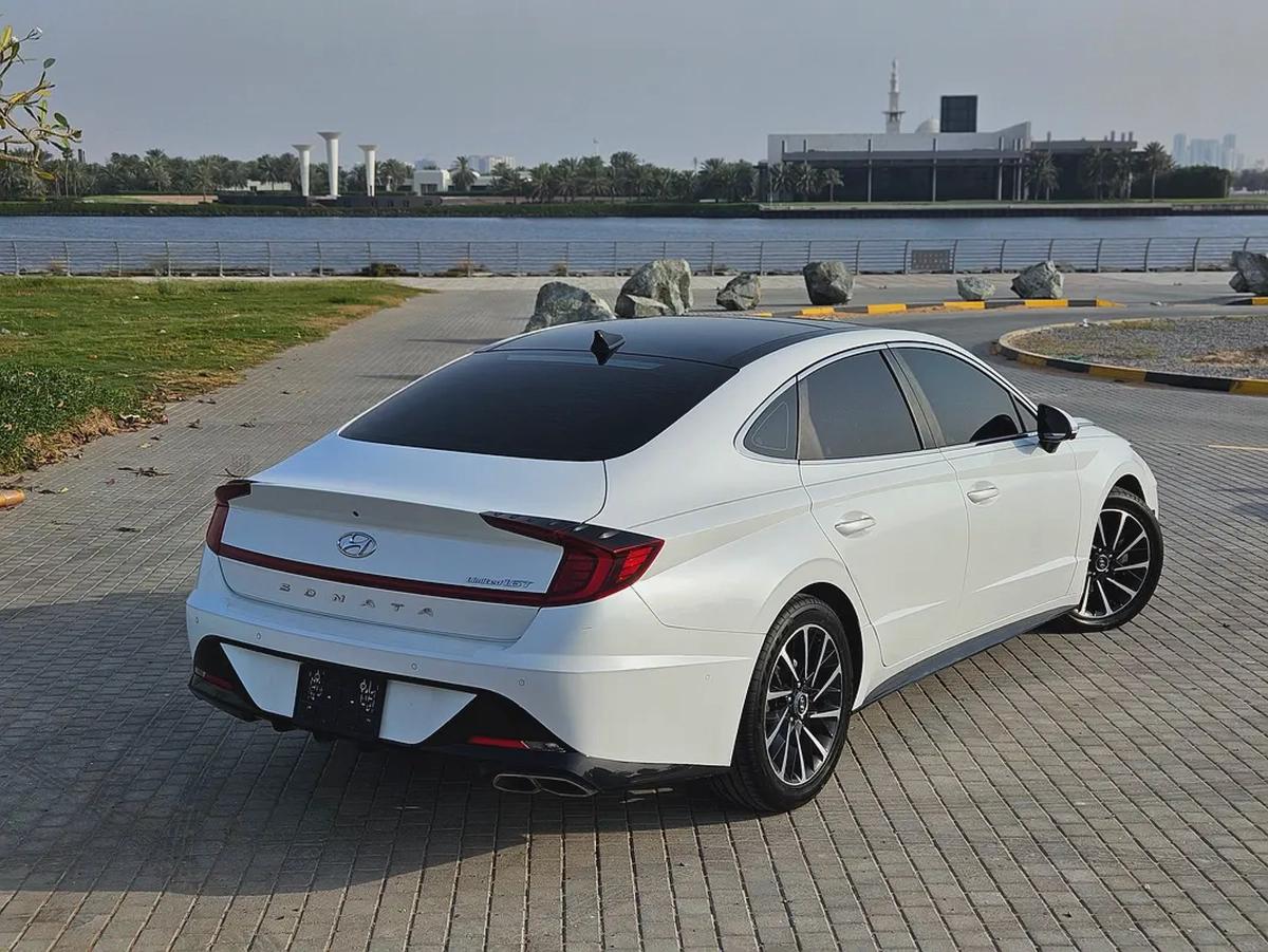 Hyundai Sonata 2021 US Specs Clean Car Full Option Top Luxury 1.6 Turbo Premium Condition-12-12
