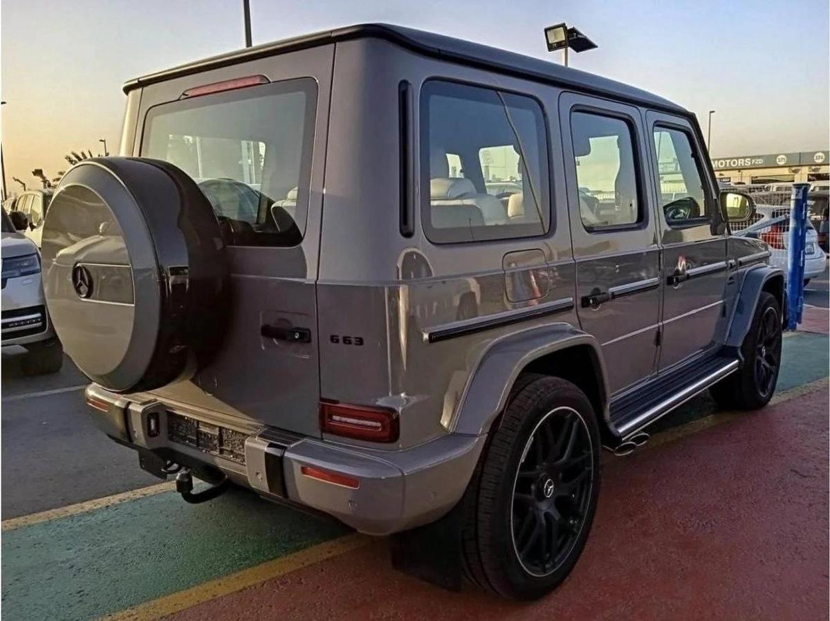 Mercedes Benz G63 AMG MERCEDES G 63- GREY INSIDE WHITE-2-2