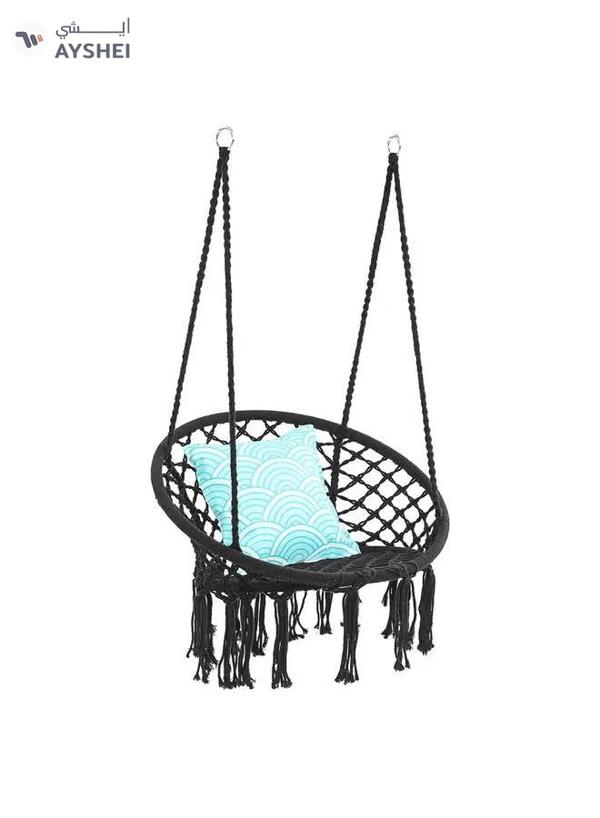 ANTILOP Round Hammock Chair Swing Black