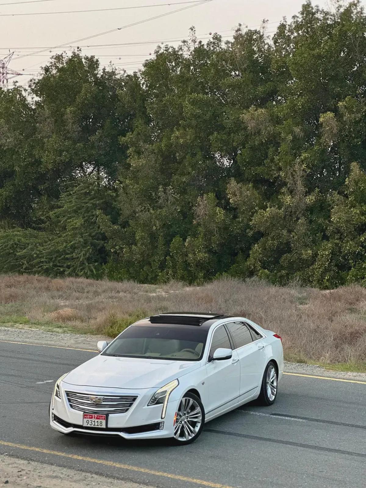 Cadilac CT6 3.0TT 2017 GCC original paint-0-0