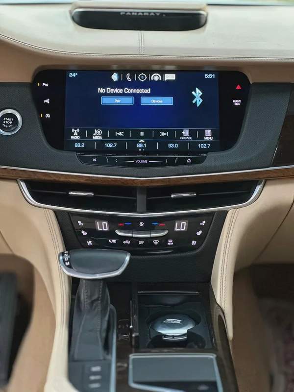 Cadilac CT6 3.0TT 2017 GCC original paint