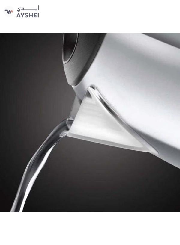 Russell Hobbs Victory Electric Kettle, Rapid Boil, Quiet, Perfect Pour, Energy Efficient, Stainless Steel 1 L 2400 W 24990GCC Silver/Black