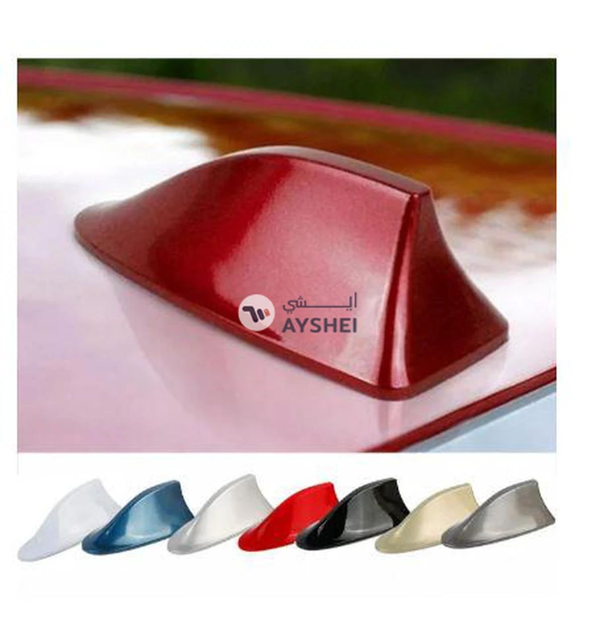 Bluelans Car Exterior Roof Shark Fin Adhesive Sticker Antenna-0-0