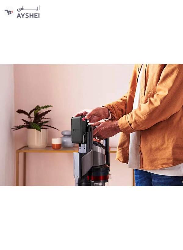 HOOVER ONEPWR Emerge Cordless Stick Vacuum Cleaner, Lightweight And Versatile, Long Lasting Battery, Cord-Free, Boost Mode, Up To 40 Minutes Runtime, Optimized For Every Floor - 0.6 L 265 W CLSV-VPME Silver