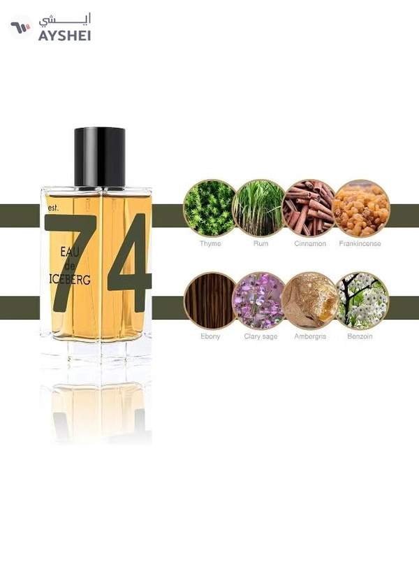 ICEBERG Eau De Iceberg Amber Man Eau De Toilette 100 Ml