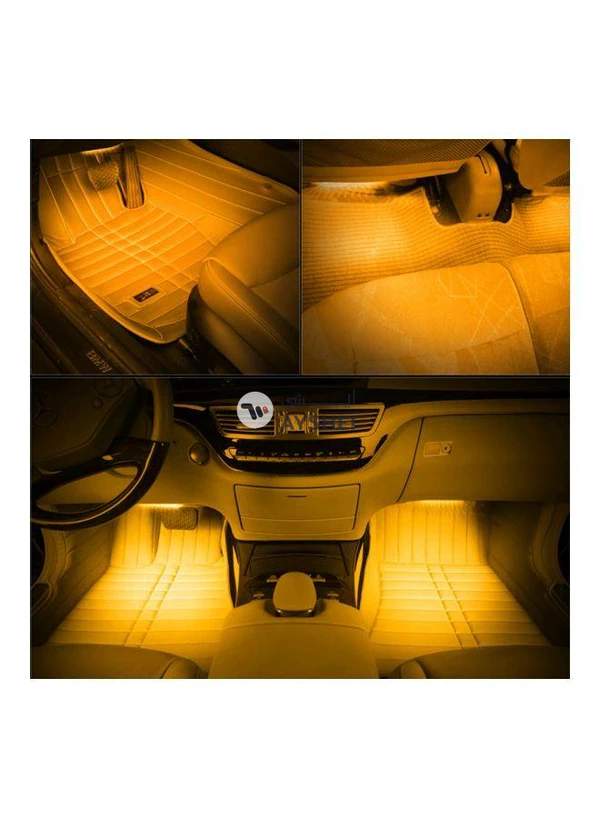 Generic 4-Piece Interior LED Car Lamp