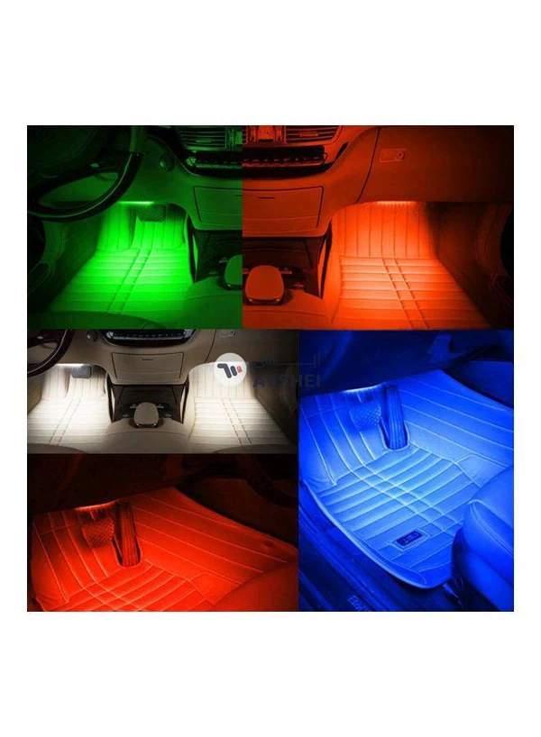 Generic 4-Piece Interior LED Car Lamp