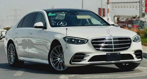 BENZ S580 | LONG | 2023 | BEIGE INTERIOR | ONLY : 20329 KM | JAPAN IMPORT | CLEAN TITLE