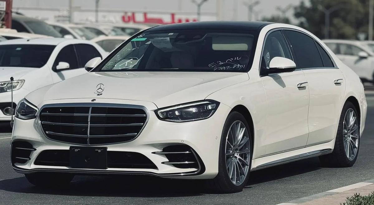 BENZ S580 | LONG | 2023 | BEIGE INTERIOR | ONLY : 20329 KM | JAPAN IMPORT | CLEAN TITLE-2-2