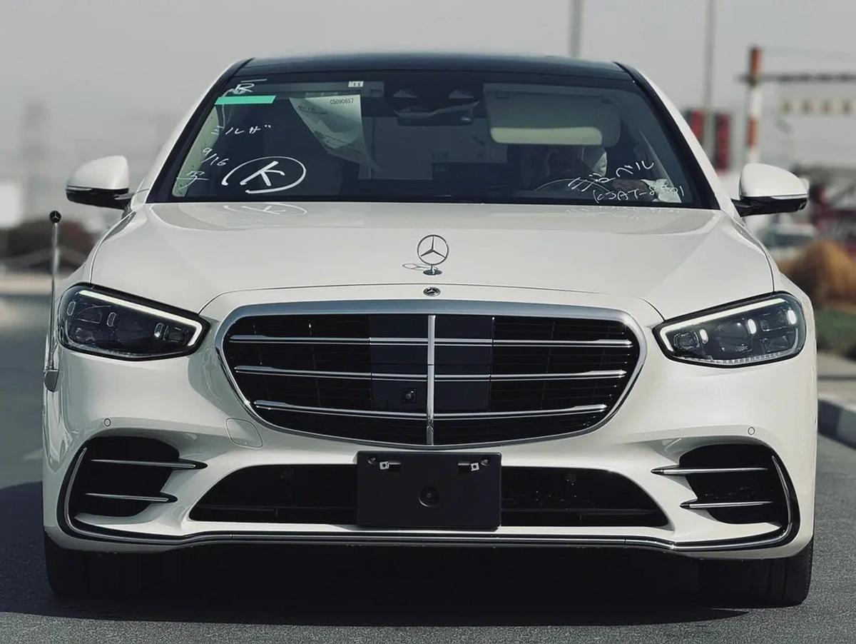 BENZ S580 | LONG | 2023 | BEIGE INTERIOR | ONLY : 20329 KM | JAPAN IMPORT | CLEAN TITLE-3-3