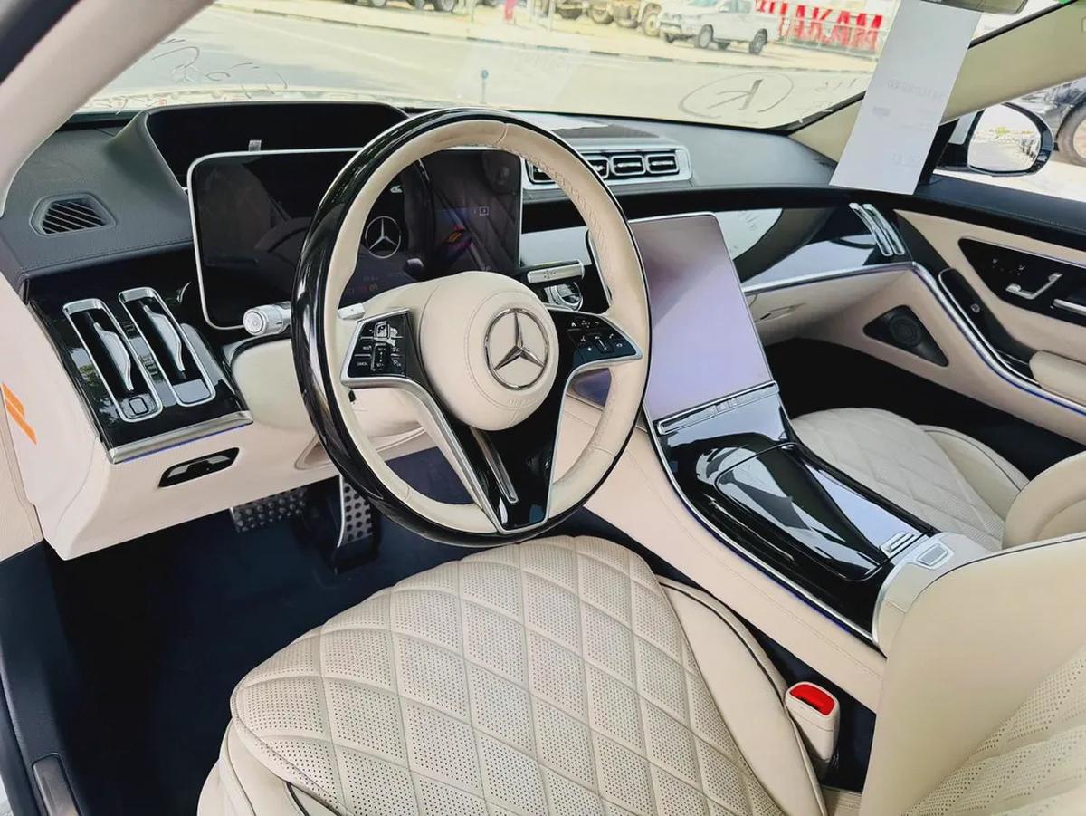 BENZ S580 | LONG | 2023 | BEIGE INTERIOR | ONLY : 20329 KM | JAPAN IMPORT | CLEAN TITLE-10-10