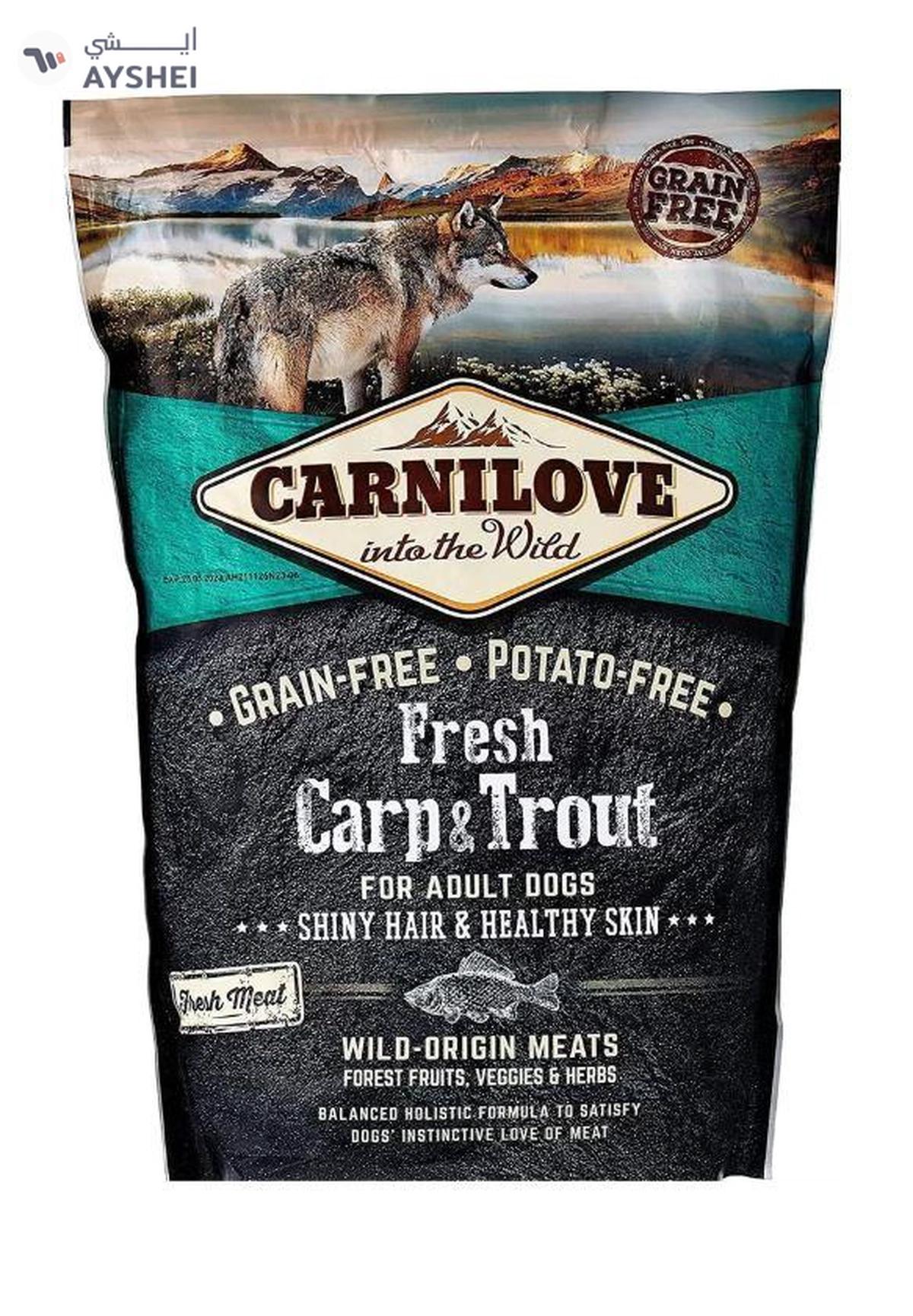 Carnilove Fresh Carp & Trout for Adult Dogs 1.5kg-0-portrait