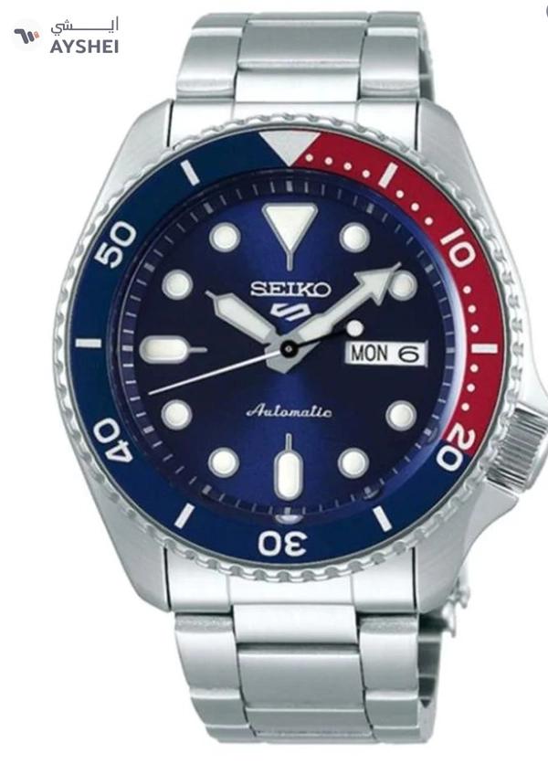 Seiko Men's 5 Sports Water Resistant Stainless Steel Analog Watch SRPD53K1