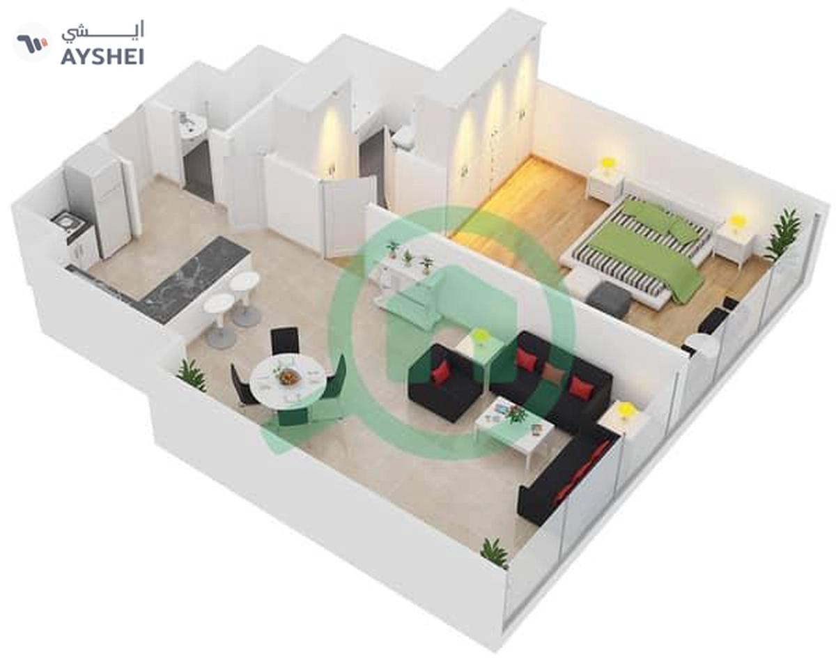 The Gate Tower 1, The Gate Tower, Shams Gate District, Shams Abu Dhabi, Al Reem Island, Abu Dhabi-1-1