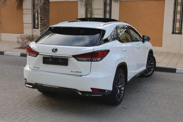 Lexus RX450h-F SPORT-2021-152000KM-GCC SPECS-EXCELLENT CONDITION full service history at Lexus