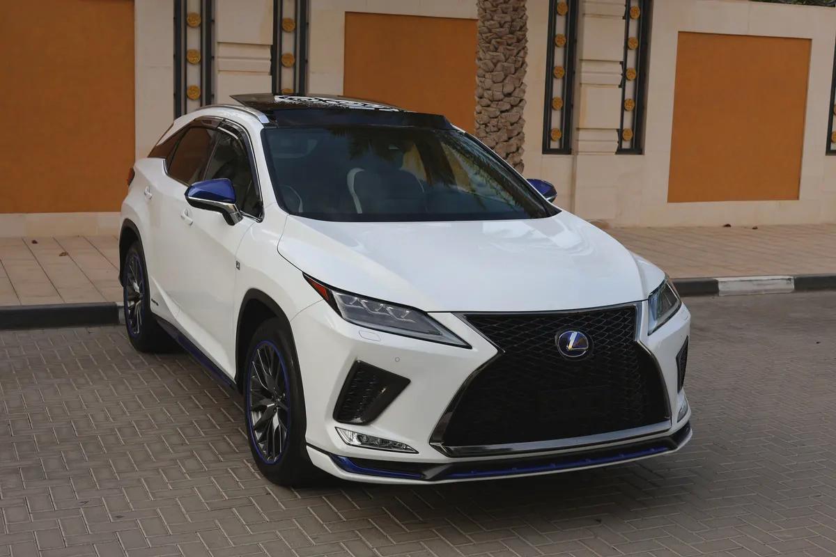 Lexus RX450h-F SPORT-2021-152000KM-GCC SPECS-EXCELLENT CONDITION full service history at Lexus-5-5