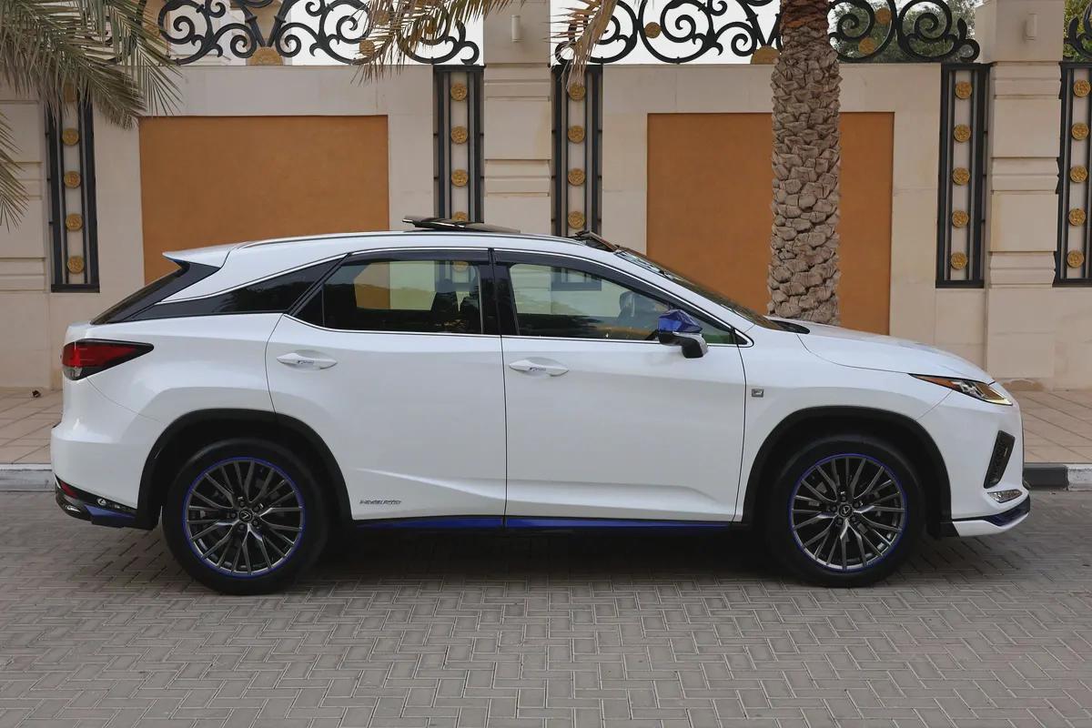Lexus RX450h-F SPORT-2021-152000KM-GCC SPECS-EXCELLENT CONDITION full service history at Lexus-6-6