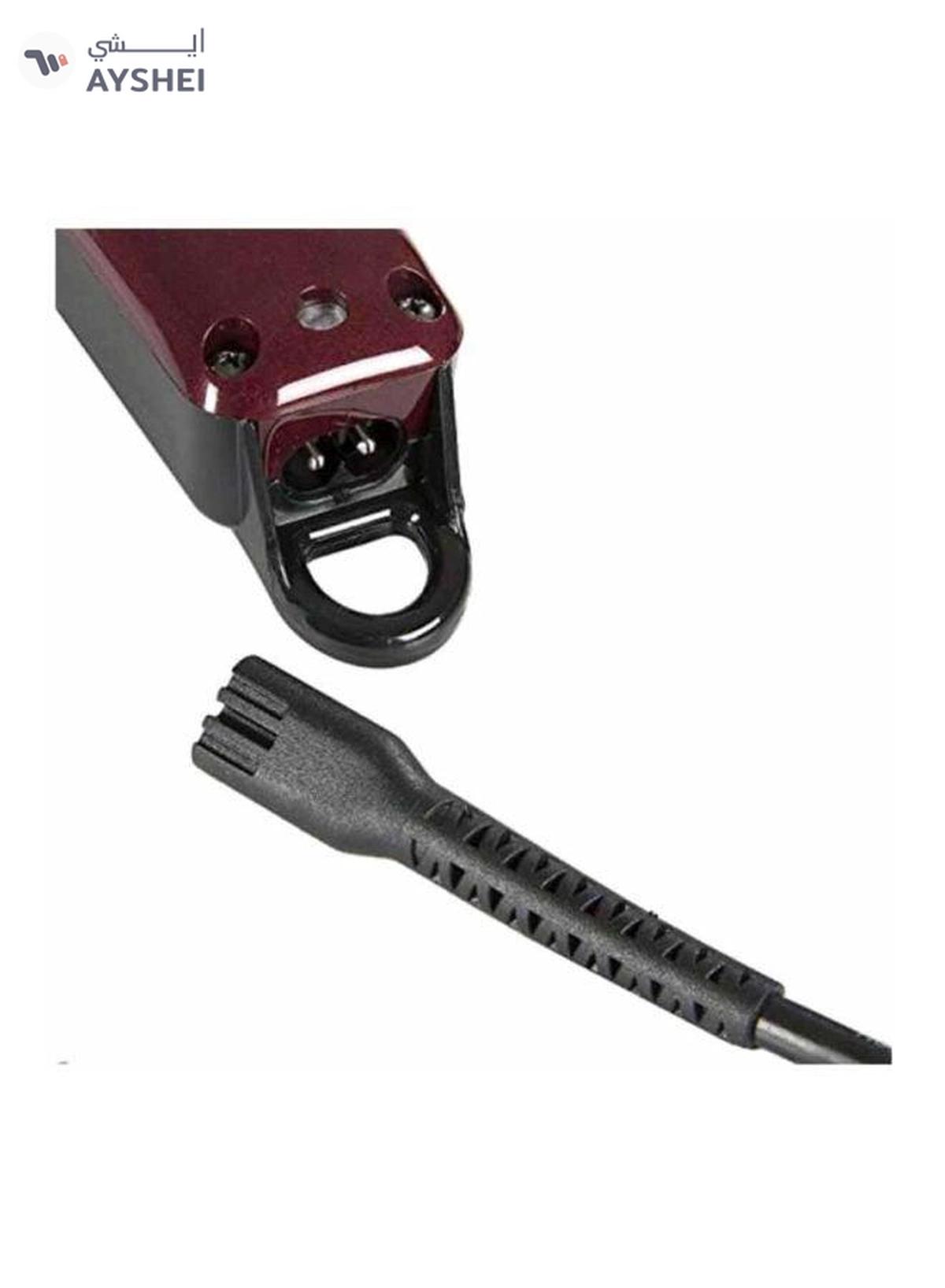 WAHL Magic Clip Cordless Clipper Maroon/Silver 0.8-2.5mm-3-3