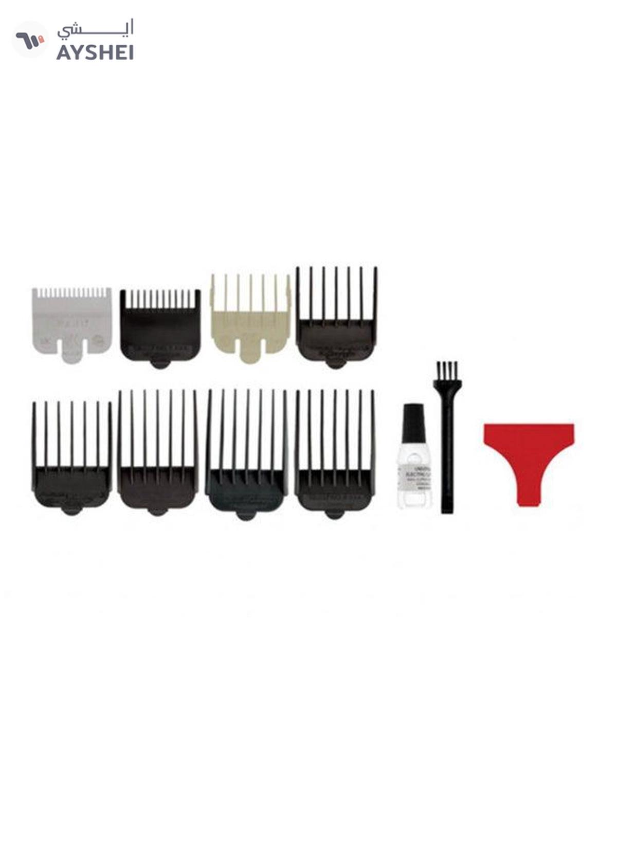 WAHL Magic Clip Cordless Clipper Maroon/Silver 0.8-2.5mm-6-6