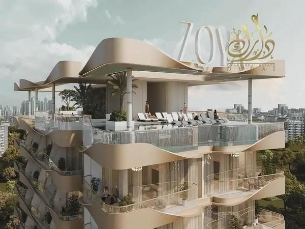 Furnished Studio | Nuve by Zoya | Balcony & Pool Access