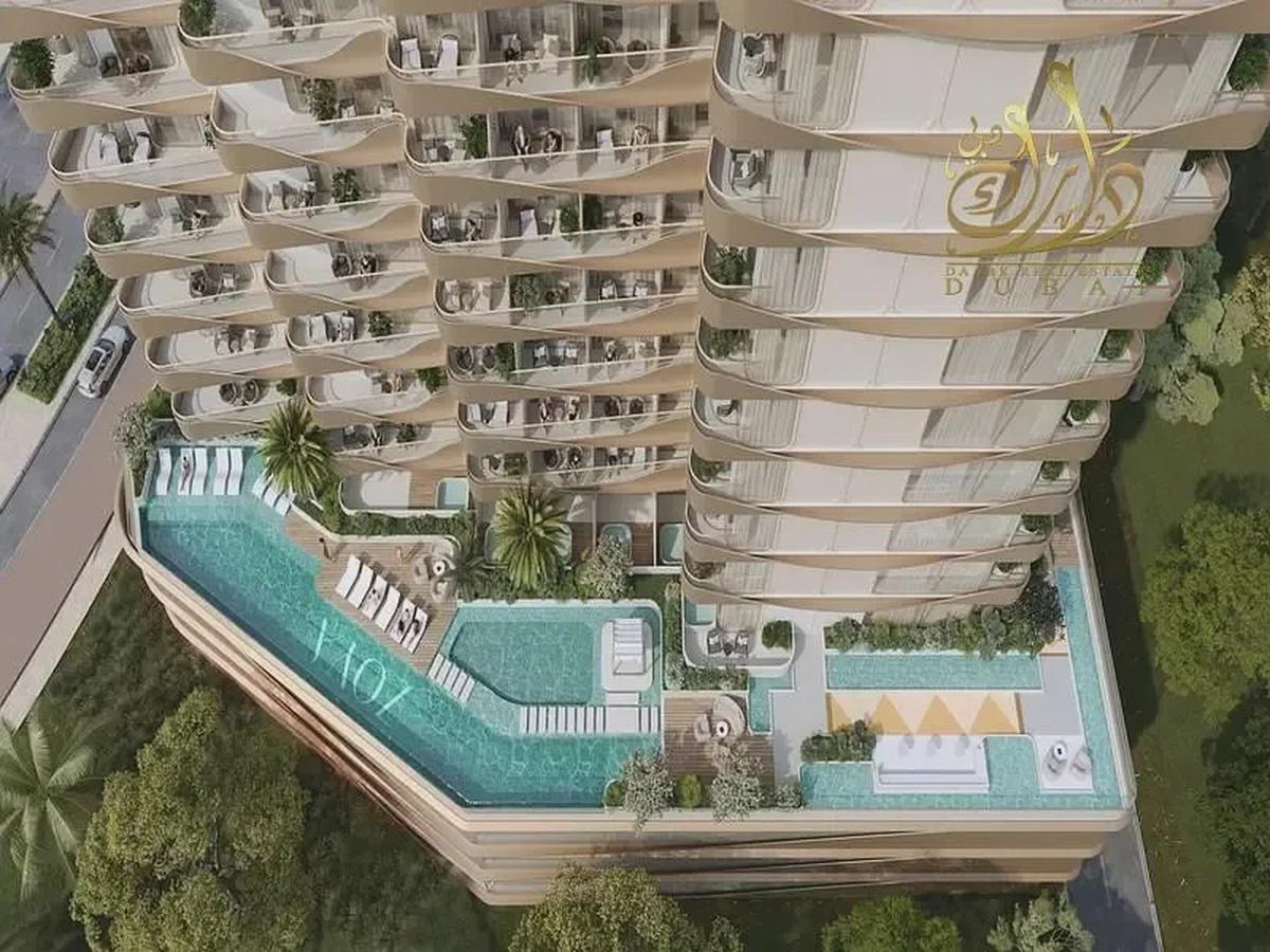 Furnished Studio | Nuve by Zoya | Balcony & Pool Access-0-landscape