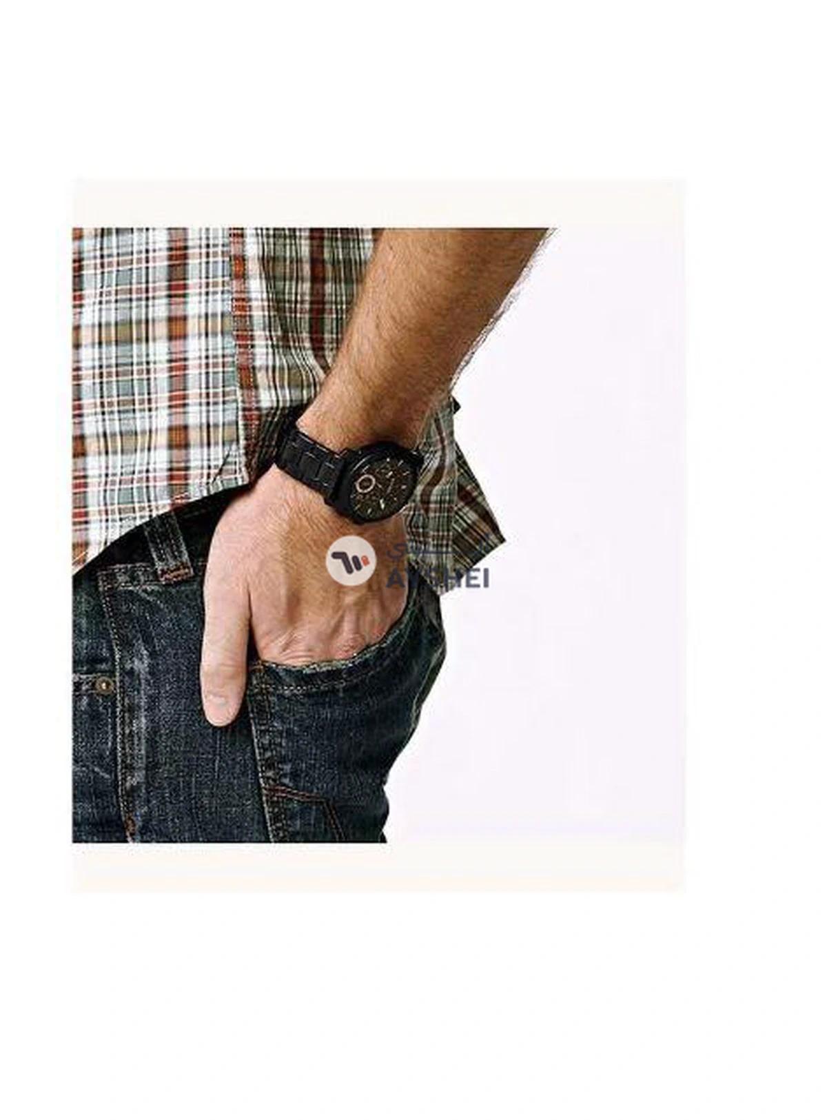 FOSSIL Men's Stainless Steel Analog Watch FS4682 - 42 Mm - Black-1-portrait