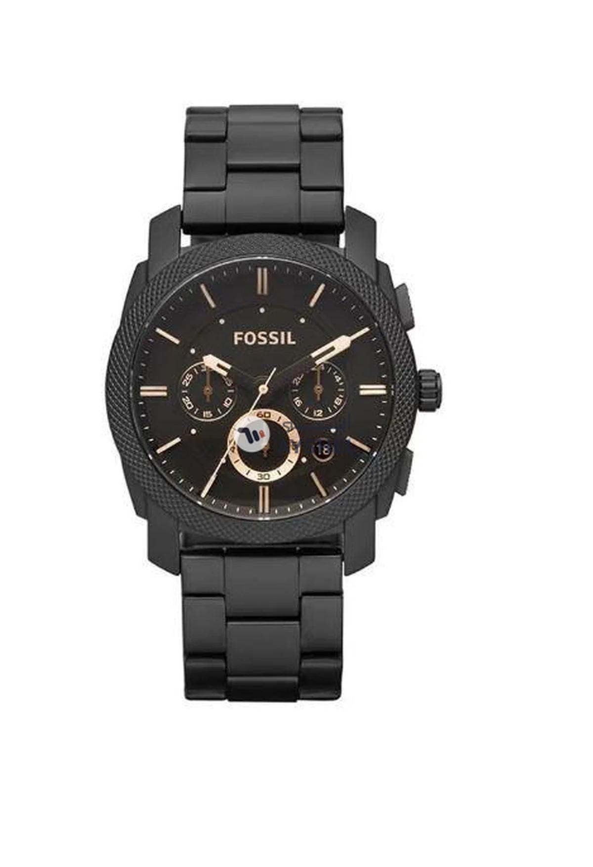 FOSSIL Men's Stainless Steel Analog Watch FS4682 - 42 Mm - Black-0-0